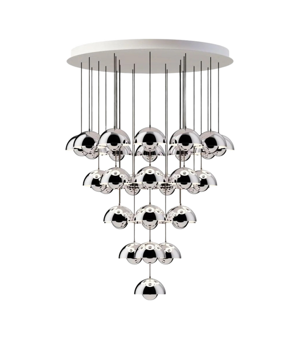&Tradition Flowerpot VP10 Chandelier 31 Pendants