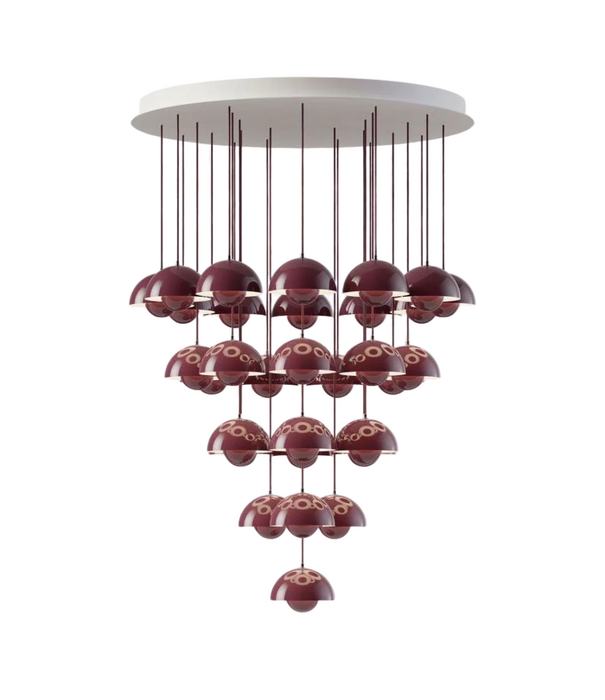&Tradition Flowerpot VP10 Chandelier 31 Pendants