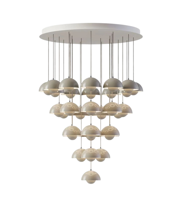 &Tradition Flowerpot VP10 Chandelier 31 Pendants