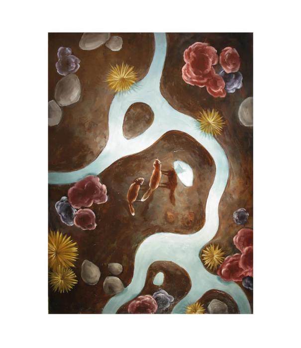 Asplund  Asplund Foxes Wool Rug