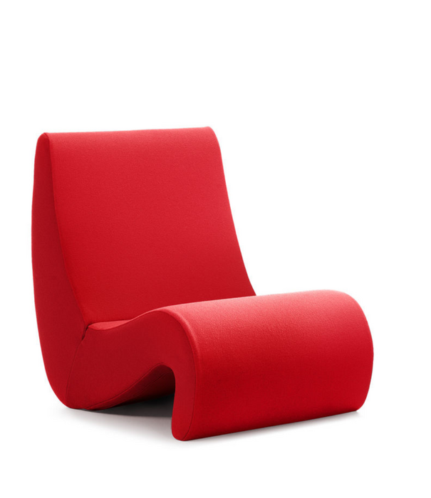 Vitra  Vitra Amoebe Lounge Stoel, Verner Panton