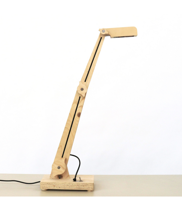 Piet Hein Eek Piet Hein Eek Crisis Desk Lamp LED / untreated wood