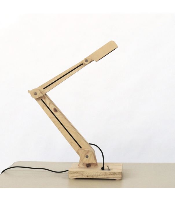 Piet Hein Eek Piet Hein Eek Crisis Bureaulamp LED / onbehandeld hout