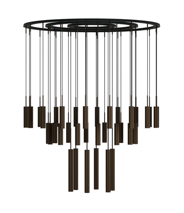 Audo Audo Copenhagen Tubulaire Kroonluchter 6