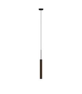 Audo Tubulaire Pendant bronzed brass H24 / H48