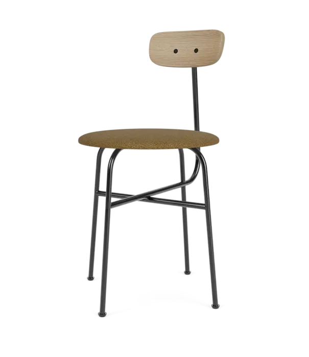 Audo Audo Afteroom Dining stoel, zitkussen gestoffeerd