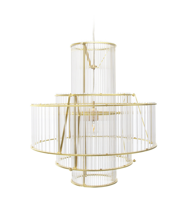 Piet Hein Eek Piet Hein Eek Cut Glass Chandelier 45cm