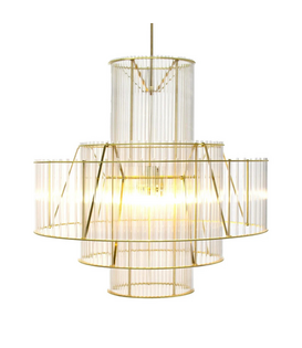 Piet Hein Eek Massief Glass Kroonluchter Ø120