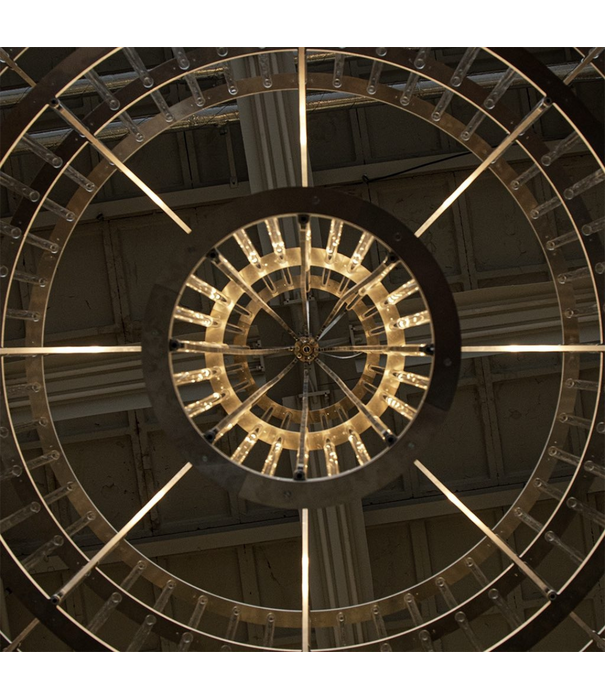 Piet Hein Eek Piet Hein Eek Cut Glass Chandelier - 200cm