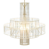 Piet Hein Eek Cut Glass Chandelier - 200cm