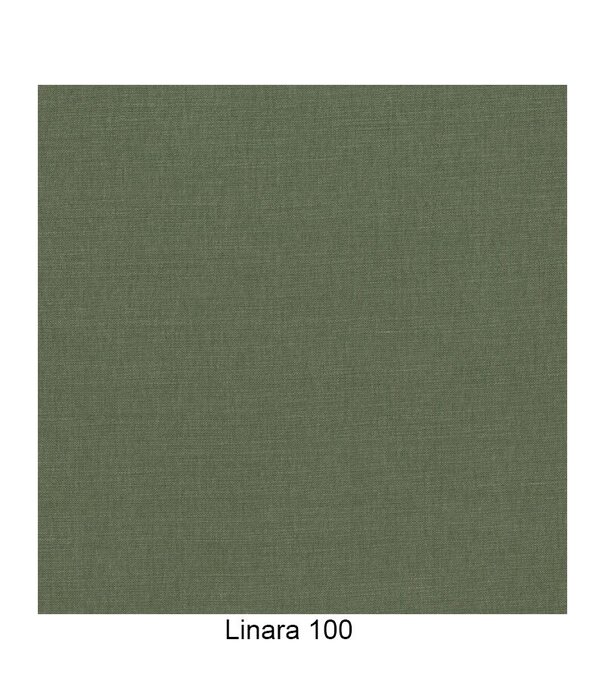 Hay  Hay Quilton Lift 3 seater Sofa Linara green 100, walnut base