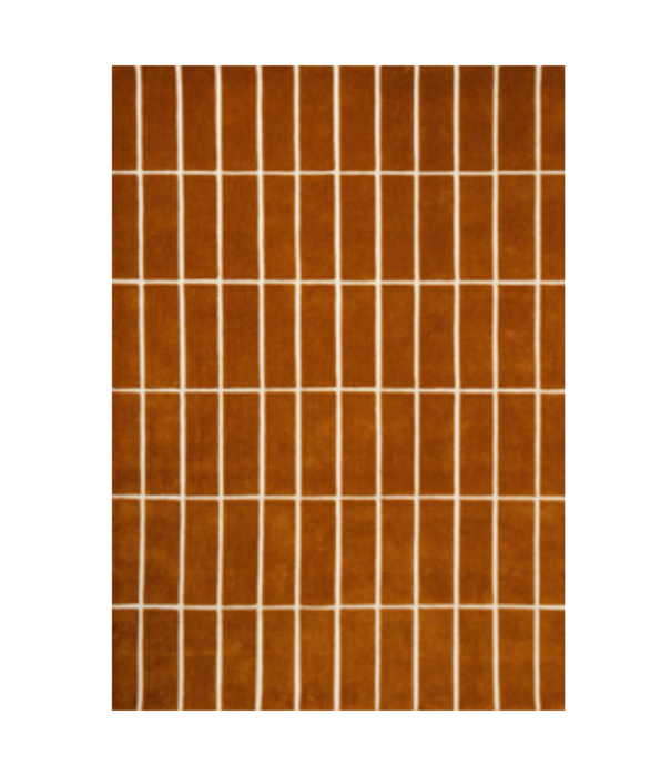 Marimekko Marimekko Tiiliskivi Wool Rug natural white, handtufted