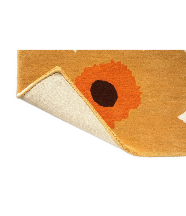 Marimekko Marimekko Unikko Wol Vloerkleed honey, handtufted
