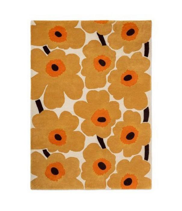 Marimekko Marimekko Unikko Wool Rug honey, handtufted