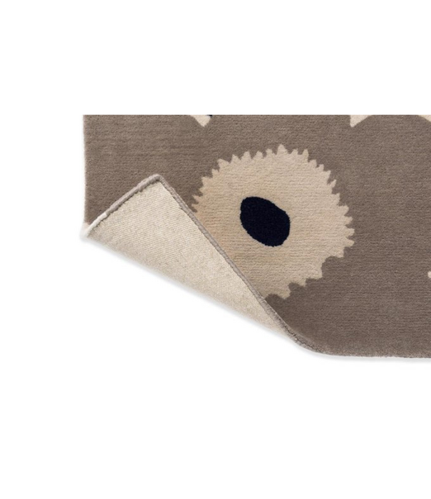 Marimekko Marimekko Unikko Wool Rug greige, handtufted