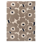 Marimekko Unikko Wol Vloerkleed greige, handgetuft