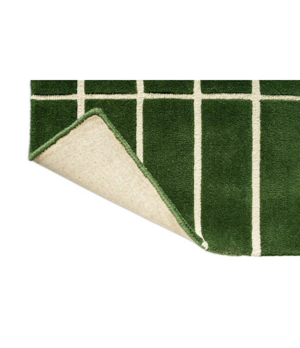 Marimekko Marimekko Tiiliskivi Wol Vloerkleed green, handtufted