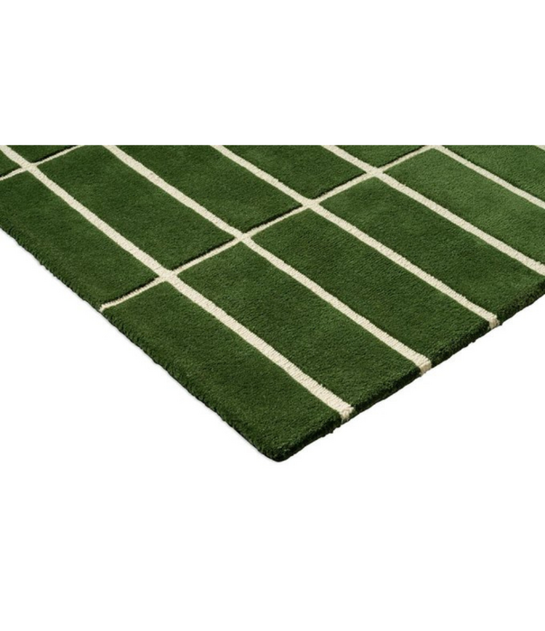 Marimekko Marimekko Tiiliskivi Wool Rug green, handtufted