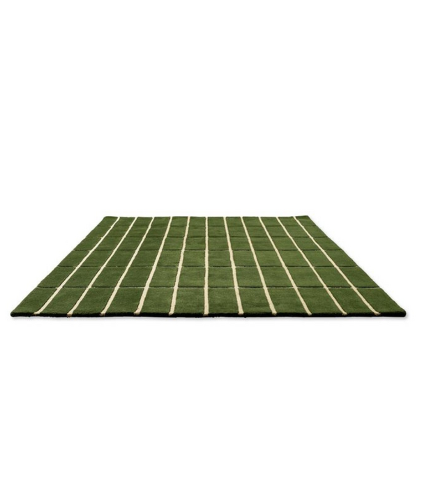 Marimekko Marimekko Tiiliskivi Wool Rug green, handtufted