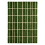 Marimekko Tiiliskivi Wool Rug green, handtufted