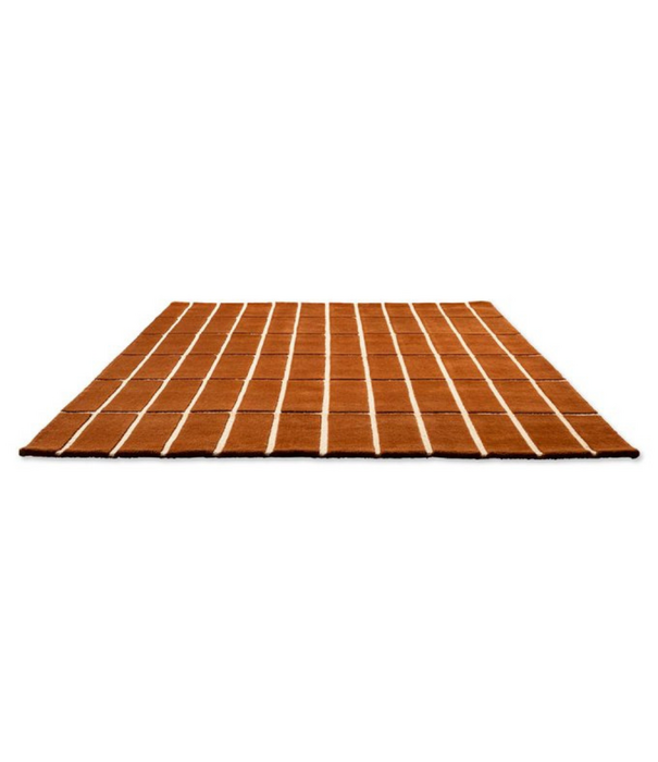 Marimekko Marimekko Tiiliskivi Wool Rug natural brown, handtufted