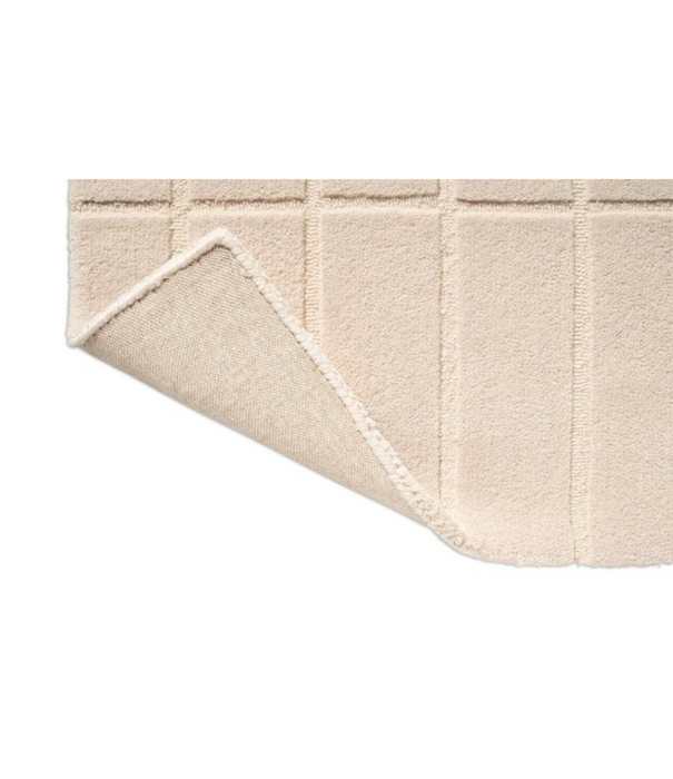 Marimekko Marimekko Tiiliskivi Wool Rug natural white, handtufted