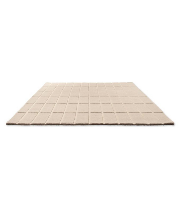 Marimekko Marimekko Tiiliskivi Wool Rug natural white, handtufted