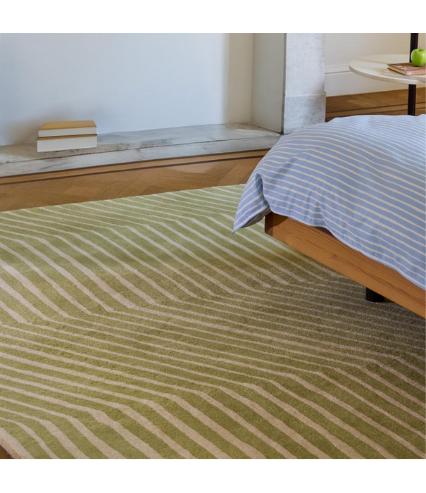 Marimekko Marimekko Kalasääski Wol Vloerkleed light green, handtufted