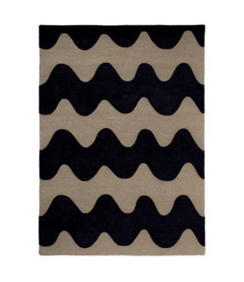 Lokki Vloerkleed black