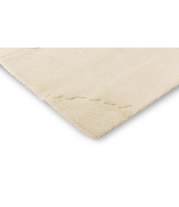 Marimekko Marimekko Iso Unikko Wol Vloerkleed natural white, tufted