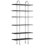 Gubi Keen 96 Shelving Unit RVS, 6 legplanken
