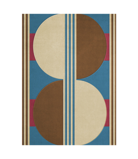 Layered Gio Rug Mezza Confetto