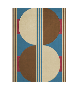 Layered Gio Rug Mezza Confetto