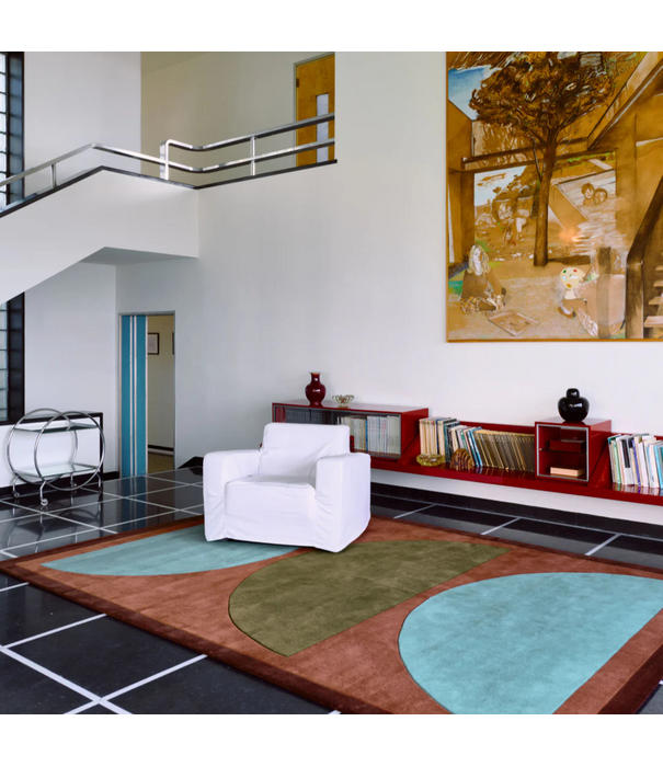 Layered  Layered Gio Wool Rug Coppa Canella