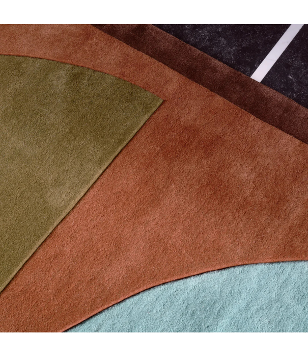 Layered  Layered Gio Wool Rug Doppio Rossa