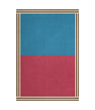 Layered Gio Rug Coppa Doppio Rossa