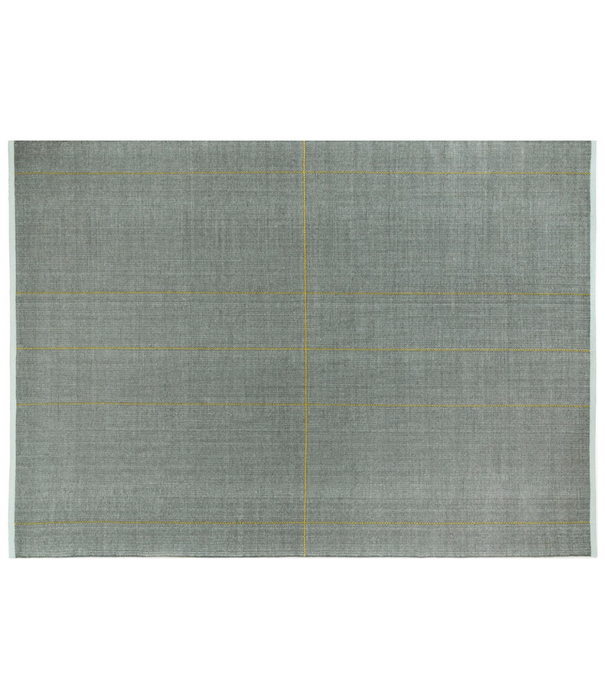 Normann Copenhagen   Seam hand-woven wool rug - Blue Tones