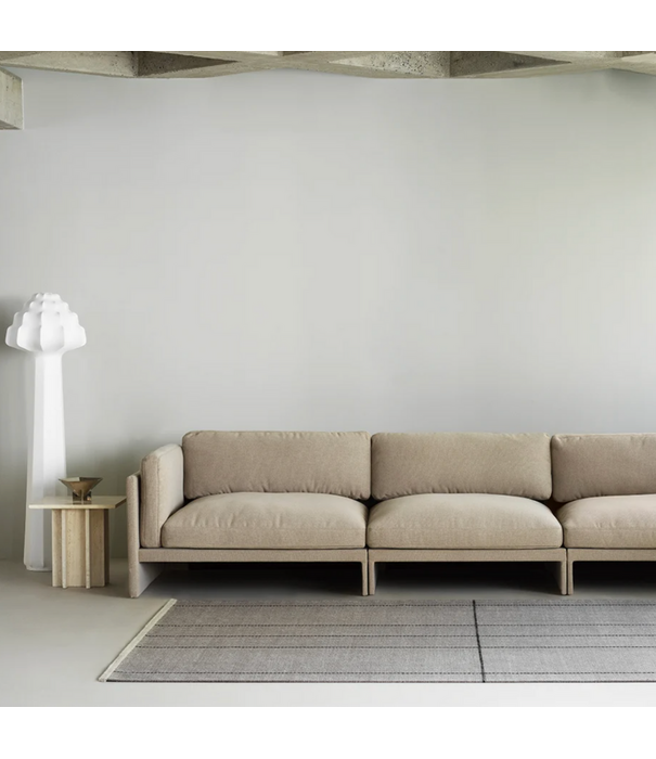 Normann Copenhagen  Seam handgeweven wollen vloerkleed