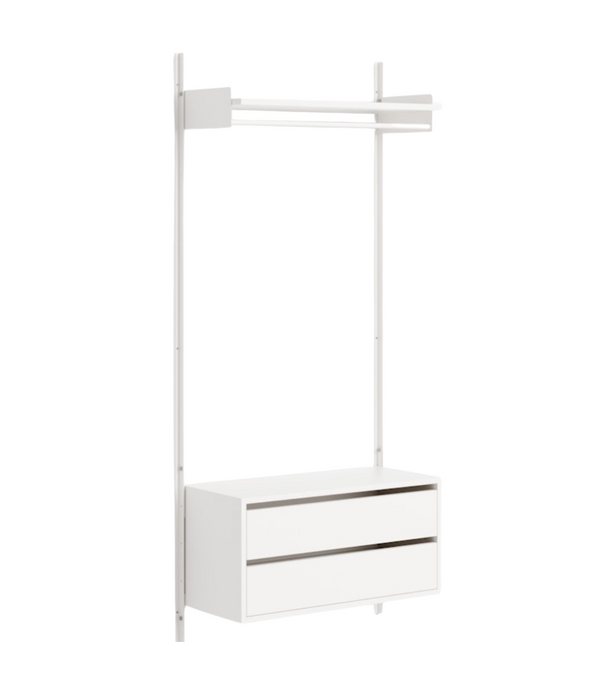 New Works  New Works Shelf Collection, Wardrobe Shelf Cabinet with drawers