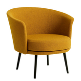 Hay Dorso swivel lounge chair upholstered, swivel