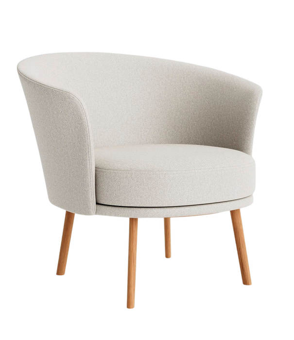 Hay  Hay Dorso swivel lounge stoel gestoffeerd, swivel