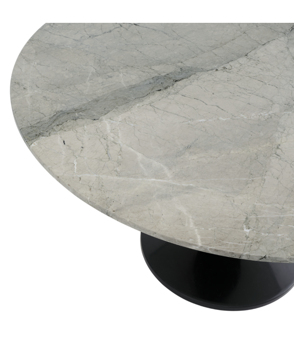 Muuto Muuto Midst Salontafel grijs marmer, zwart - Ø90