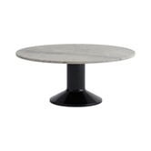 Muuto Midst Coffee Table grey marble, black - Ø90