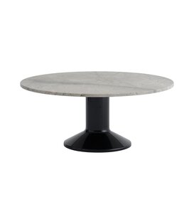 Muuto Midst Coffee Table grey marble, black
