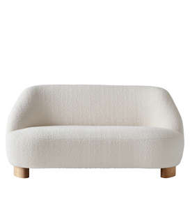 &Tradition Margas LC3 2-seater Sofa, fabric Karakorum