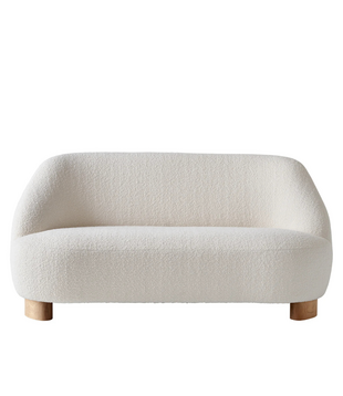 &Tradition Margas LC3 2-seater Sofa, fabric Karakorum