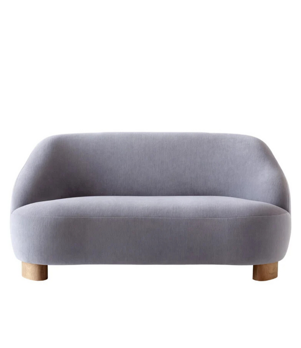 &Tradition Margas LC3 2-seater Sofa, fabric Gentle 133