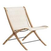 &Tradition X HM10 lounge stoel rotan