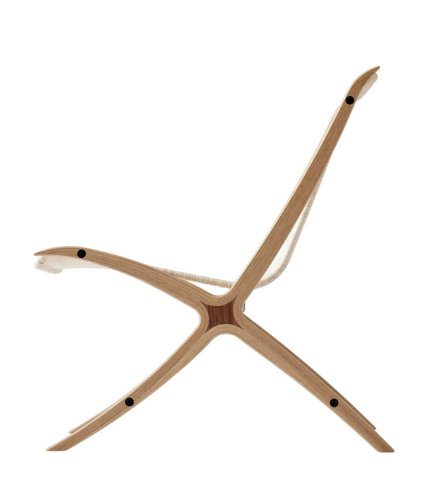 &Tradition  X HM10 lounge chair rattan