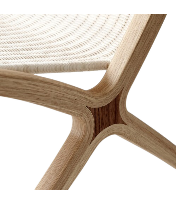 &Tradition  X HM10 lounge chair rattan